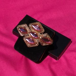 Pink and gold bracelet